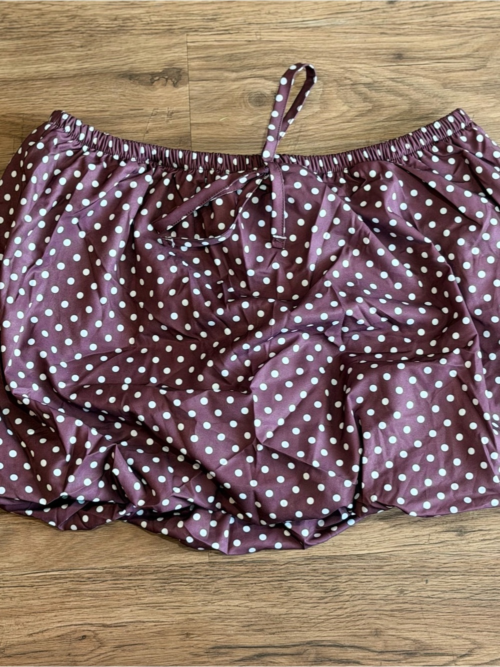 SHEIN XL Polka Dot Skort